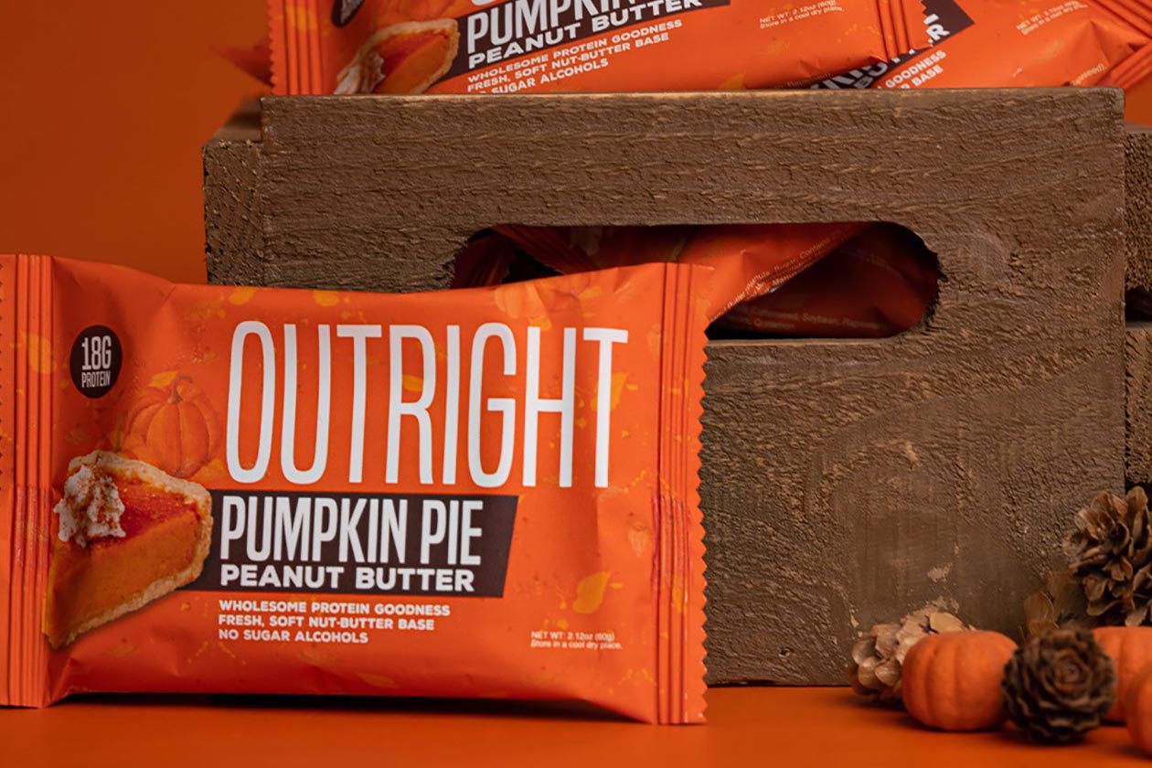 pumpkin pie peanut butter outright bar