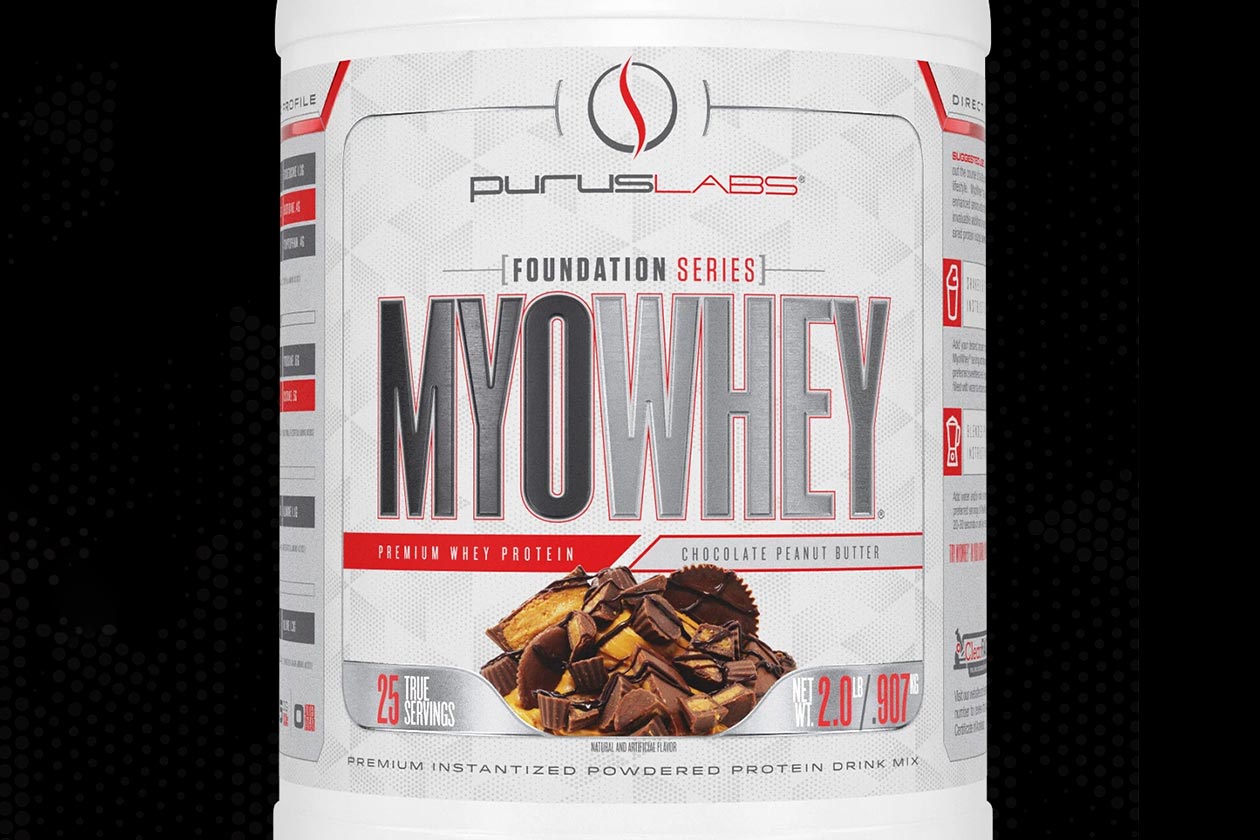 purus labs revamps myowhey size flavor protein