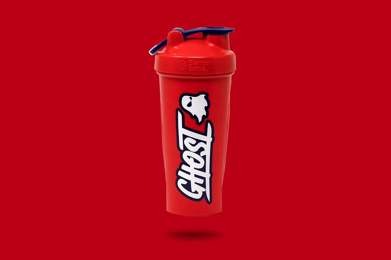 red white and blue ghost shaker