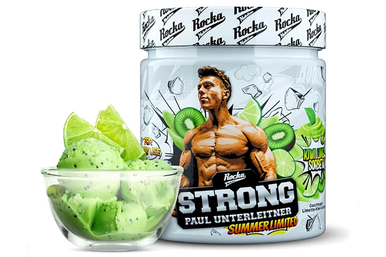 rocka nutrition summer limited edition strong and pink essentials