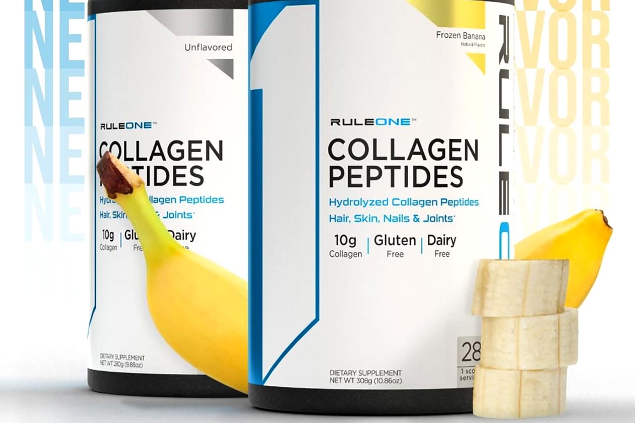 rule one collagen peptides rebrand and new flavor