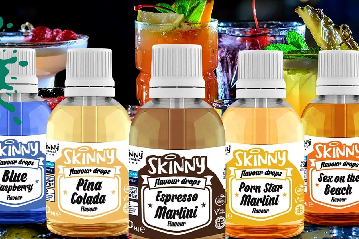 skinny food cocktail flavor drops