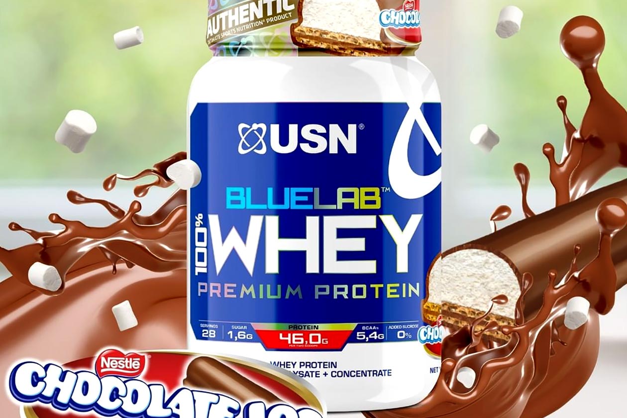 usn nestle chocolate log bluelab whey