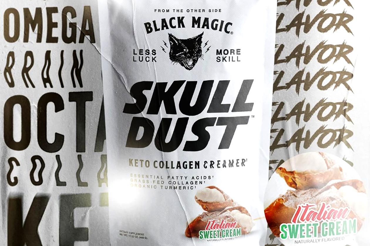 black magic italian sweet cream skull dust