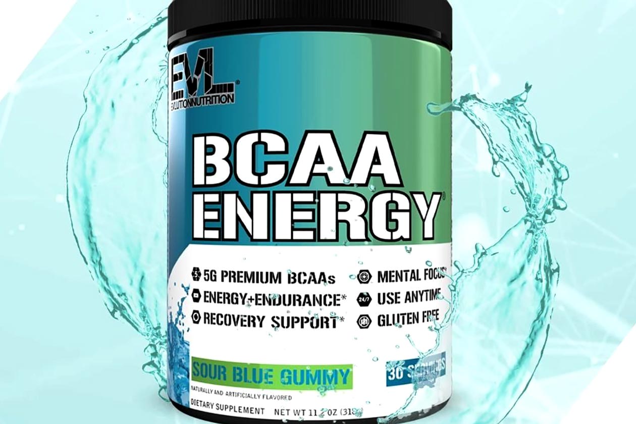 evl sour blue gummy bcaa energy