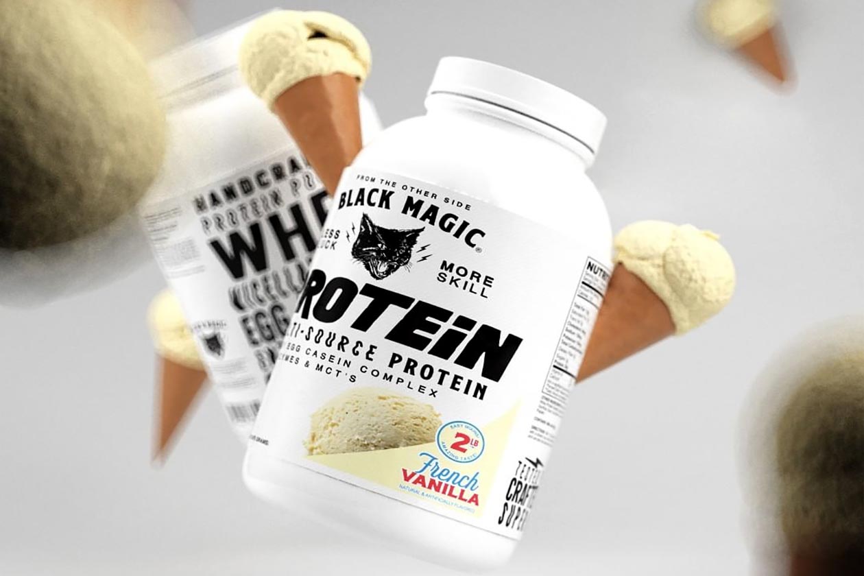 french vanilla black magic protein