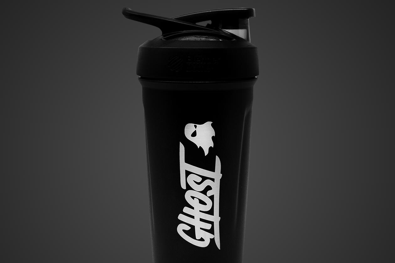 Ghost releases a second stainless steel shaker in black with white print