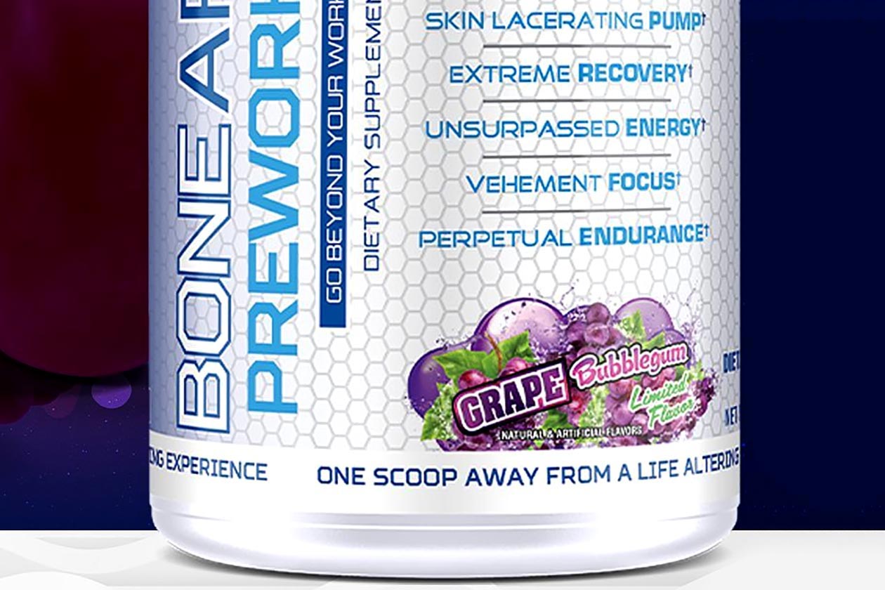 grape bubblegum boneafide pre-workout