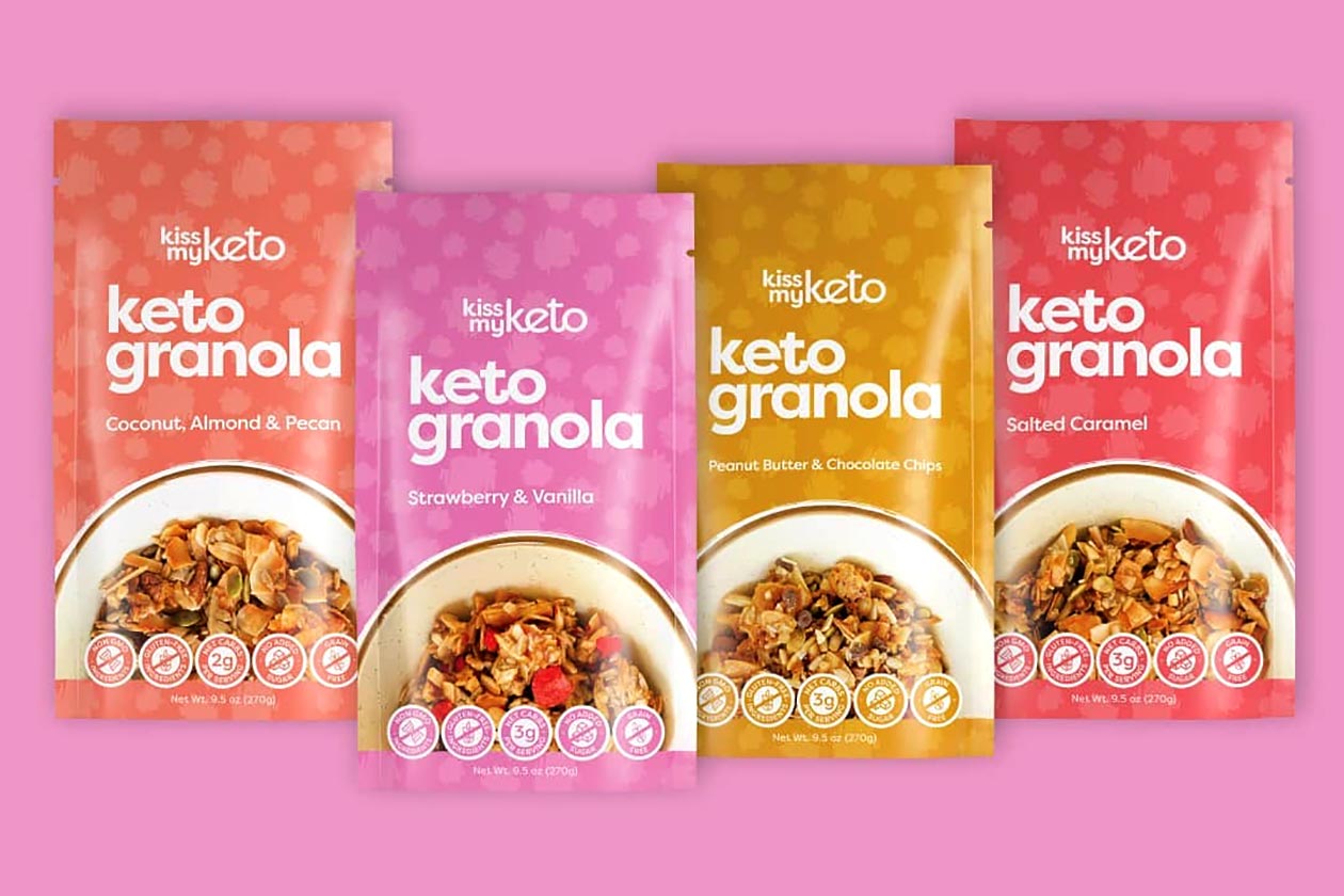 kiss my keto keto granola