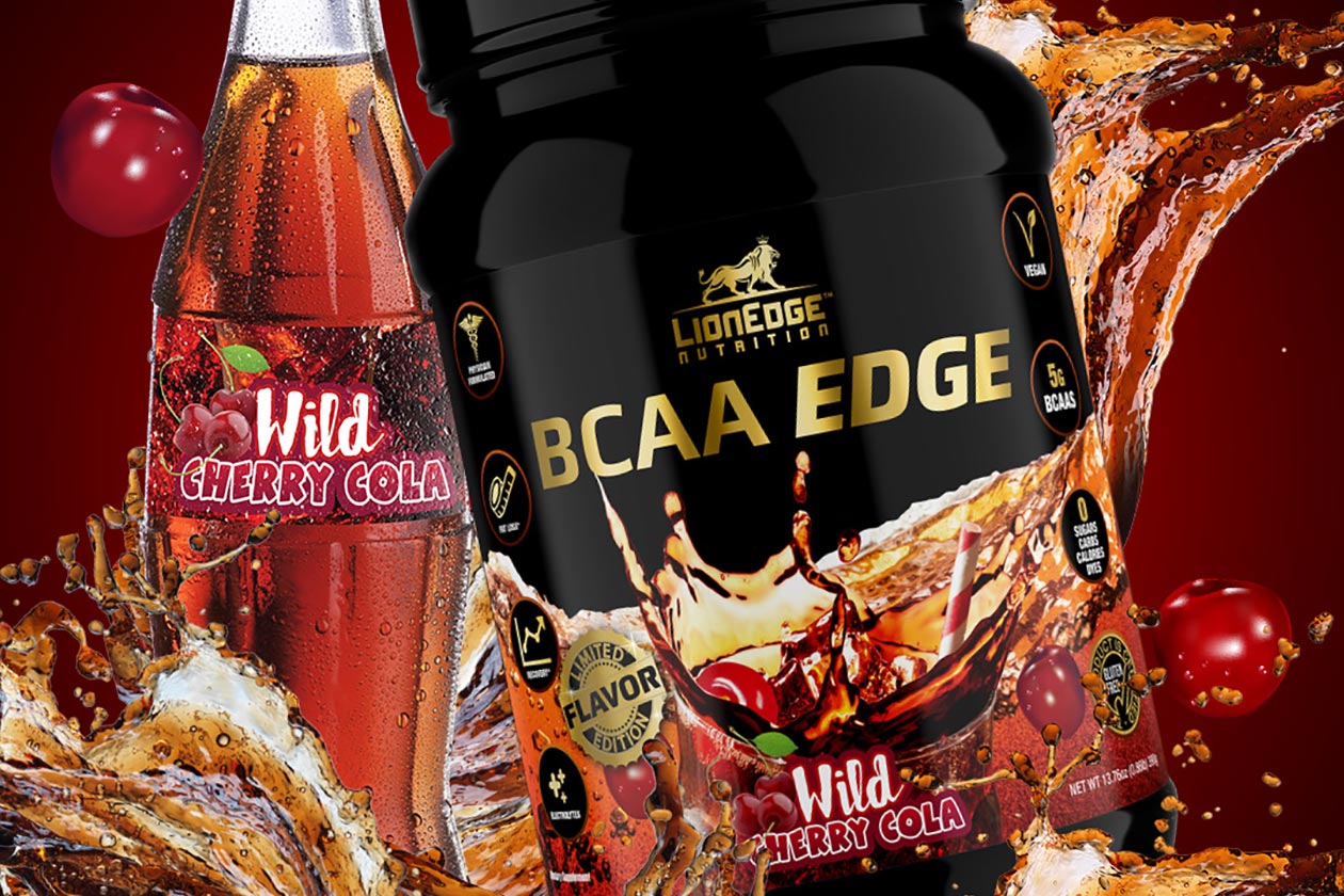 lionedge wild cherry cola bcaa edge