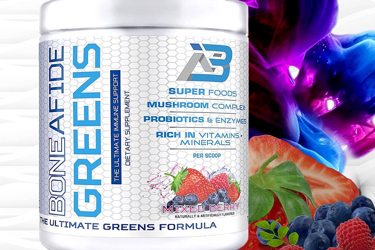 mixed berry boneafide greens