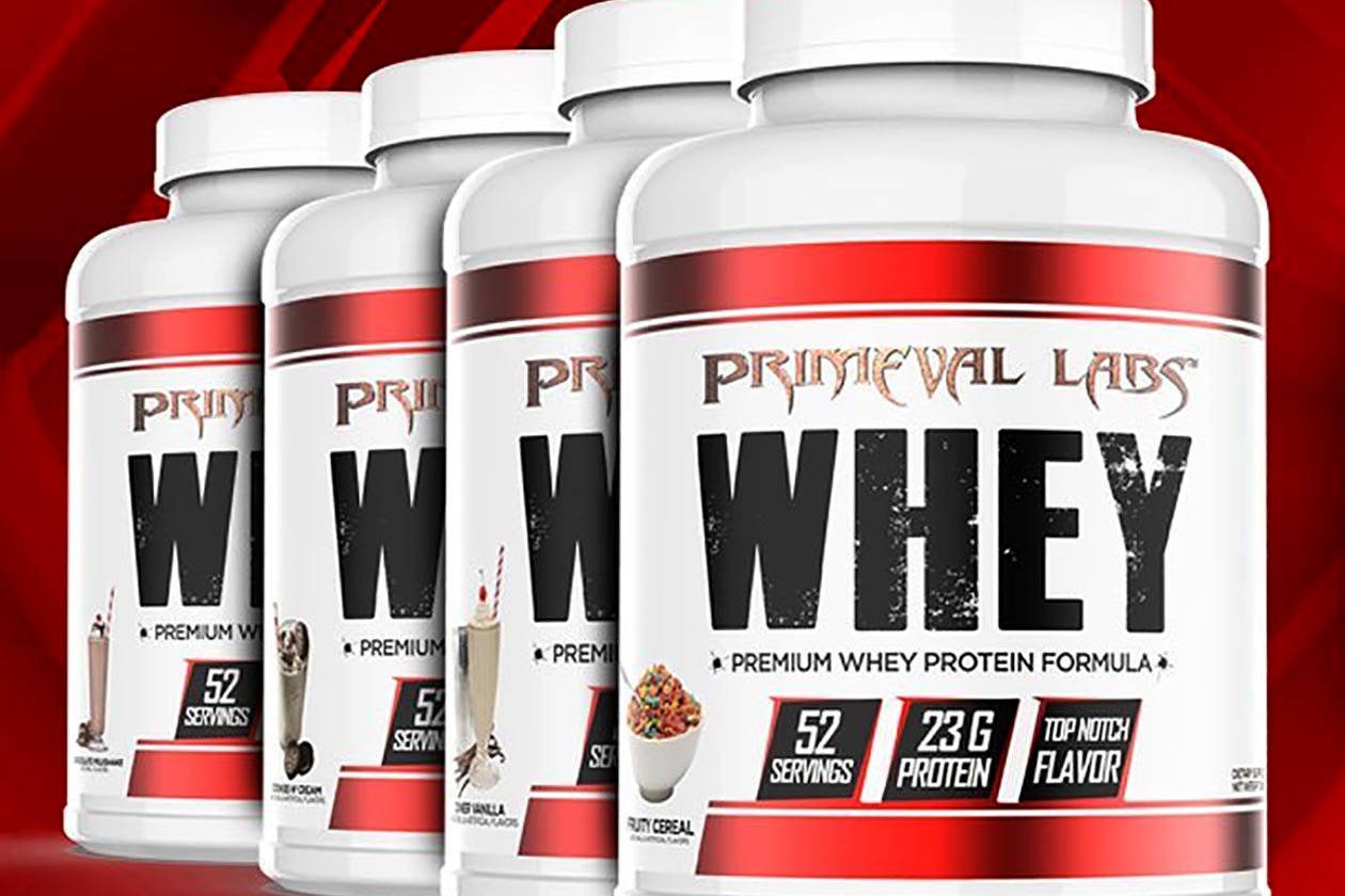 more flavors of primeval labs whey
