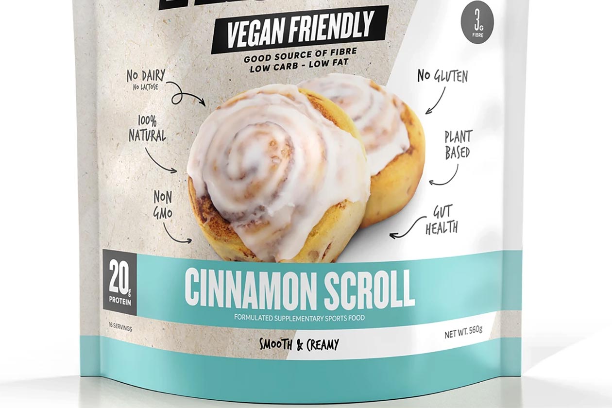 muscle nation cinnamon scroll plant protein