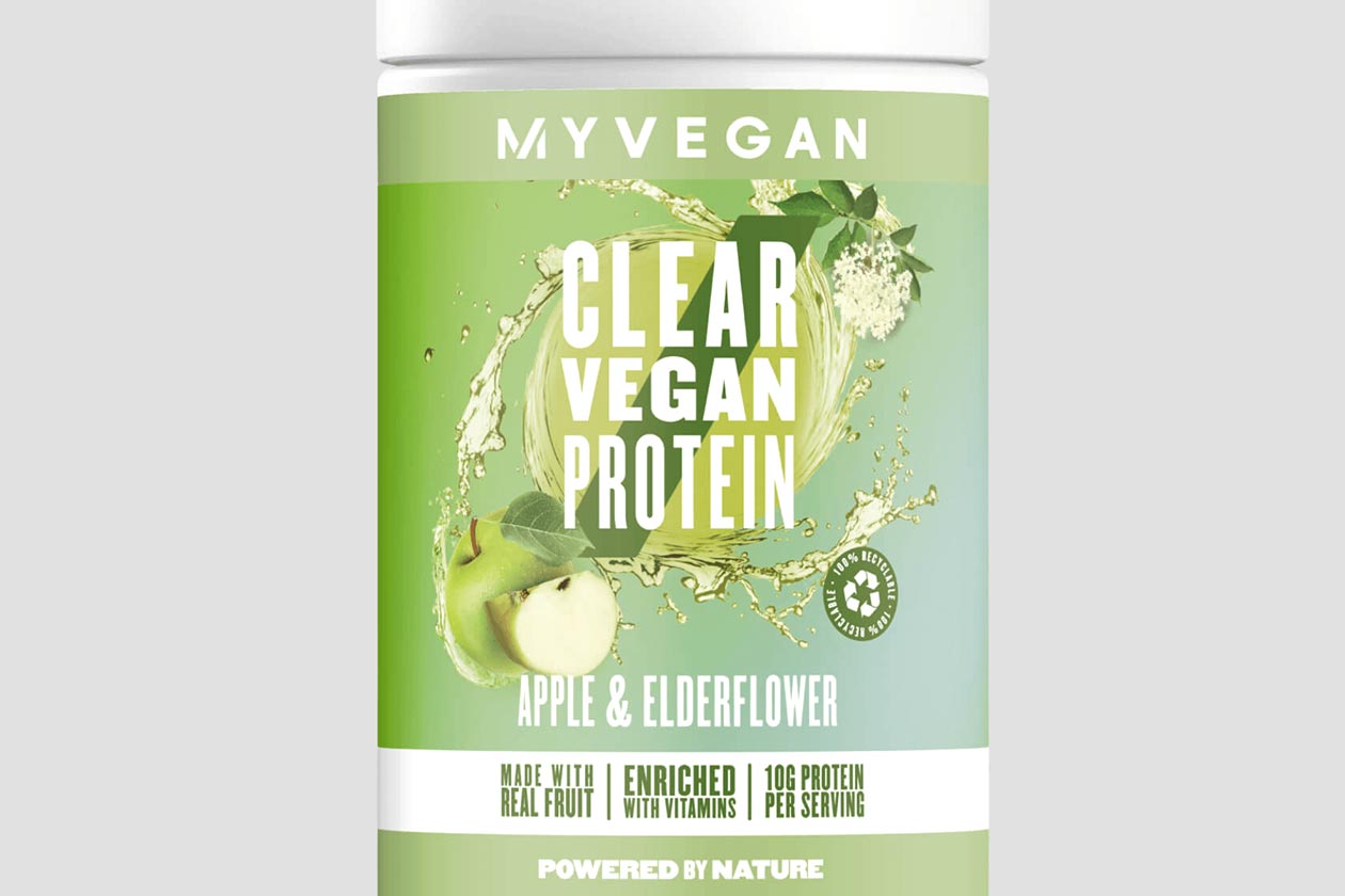 myprotein clear vegan protein apple and pineapple flavors