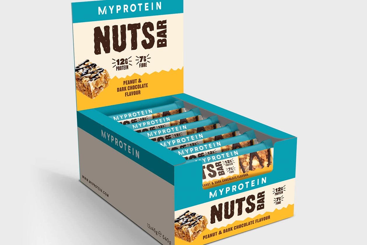 myprotein nuts bar