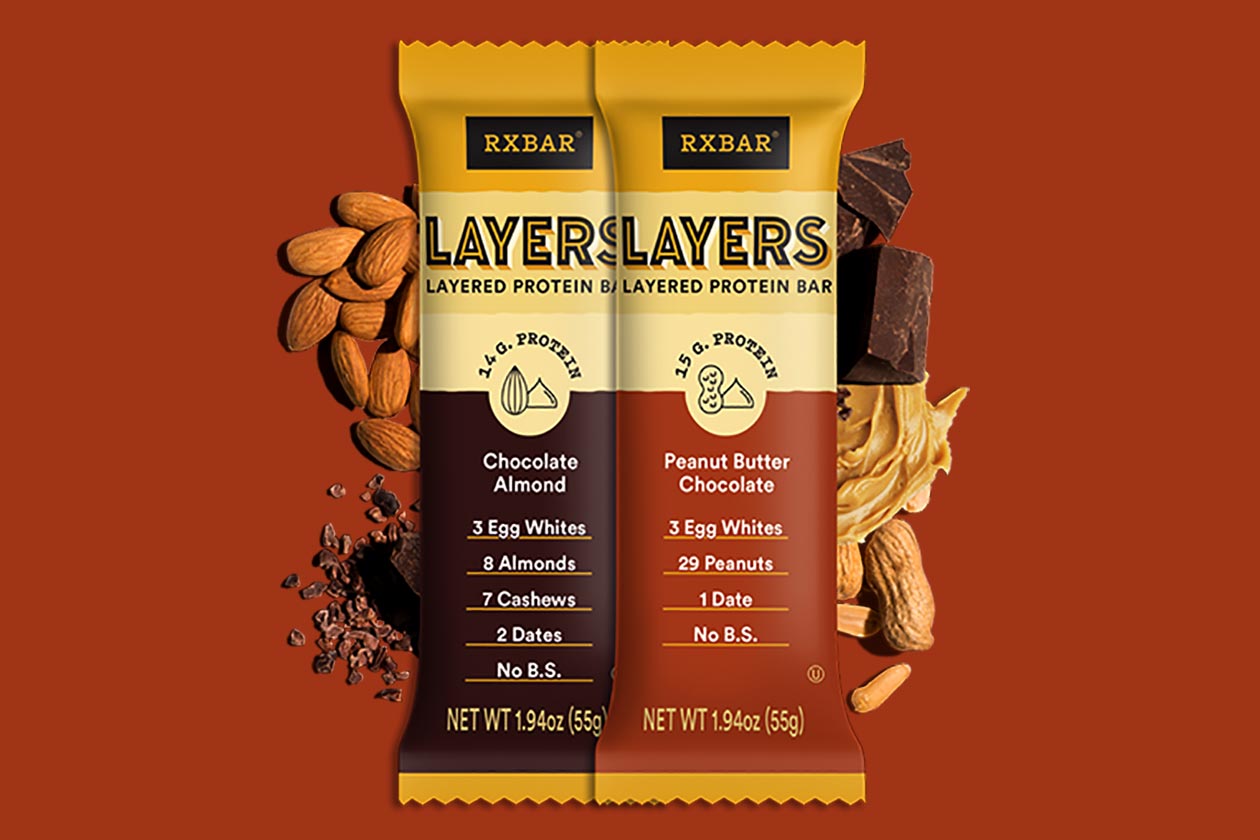 rxbar layers protein bar