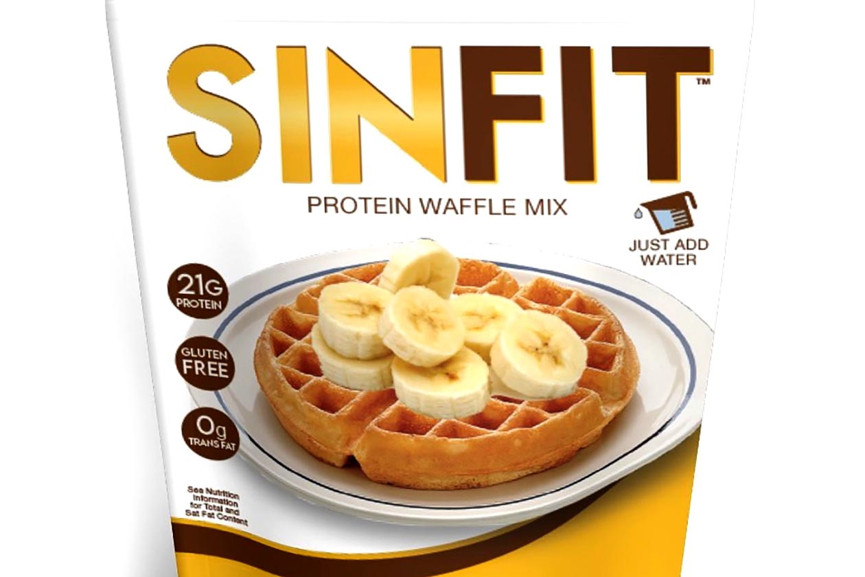 sinfit nutrition protein waffle mix