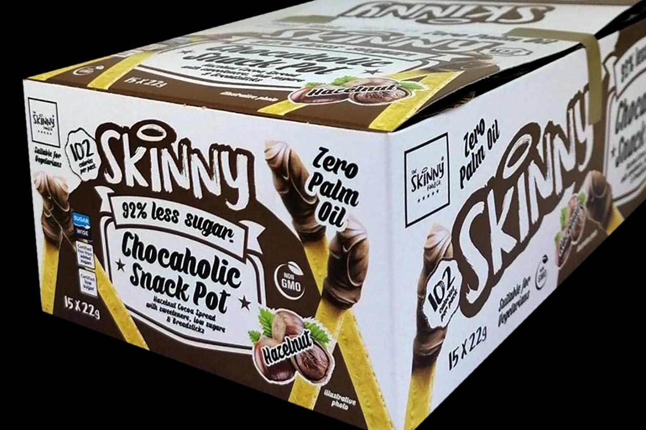 skinny food chocaholic snack pot