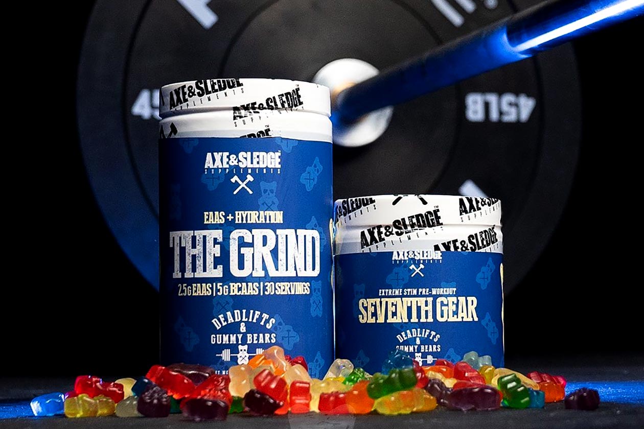 axe and sledge deadlifts and gummy bears
