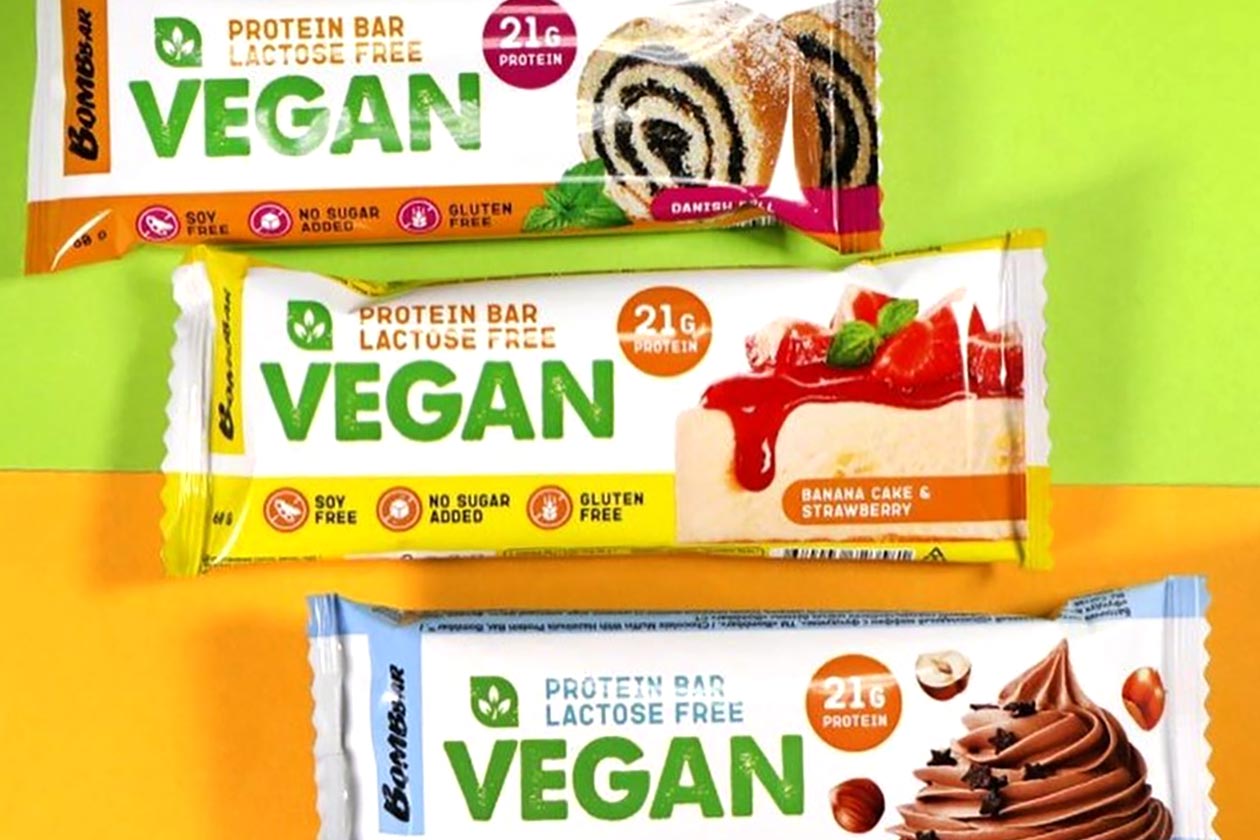 bombbar vegan protein bar