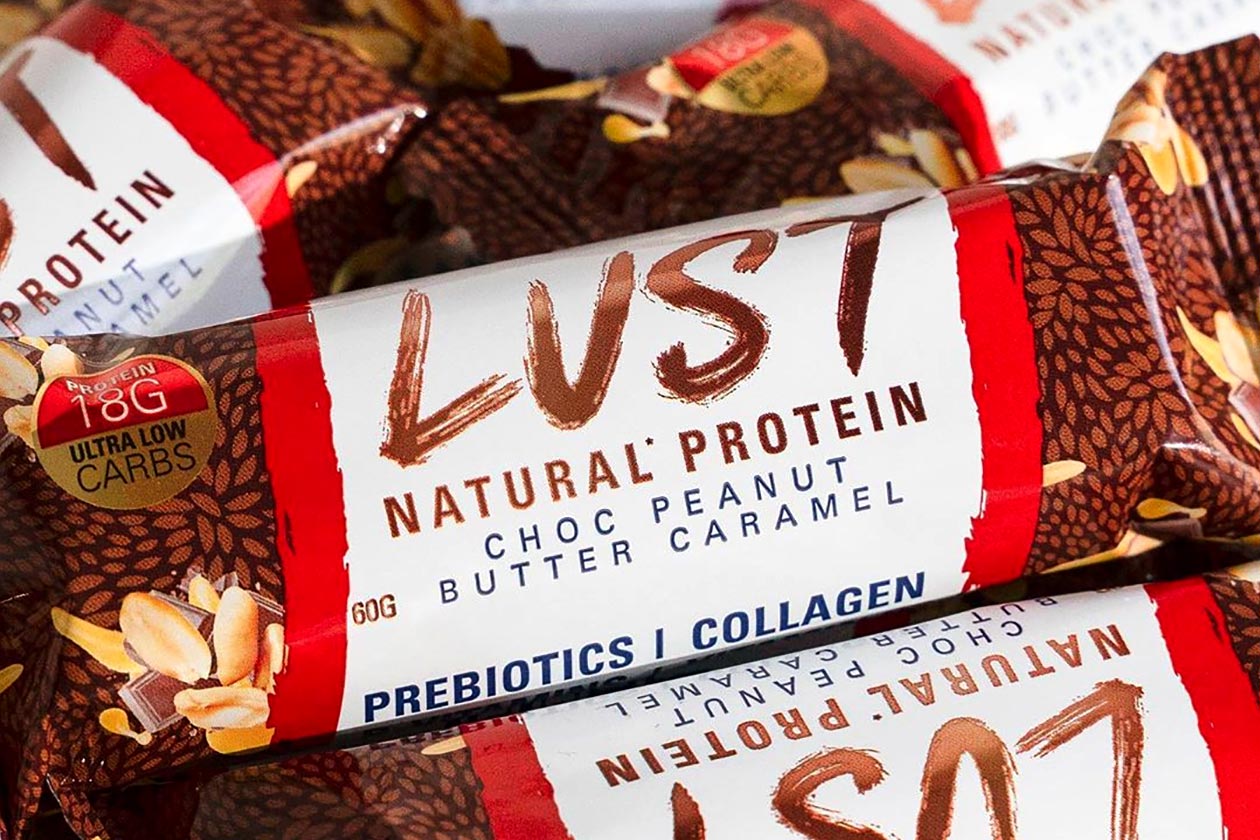 ehp labs choc peanut butter caramel lust protein bar