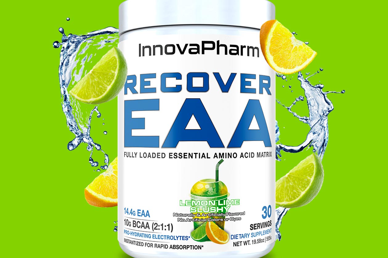 innovapharm lemon lime slushy recover eaa