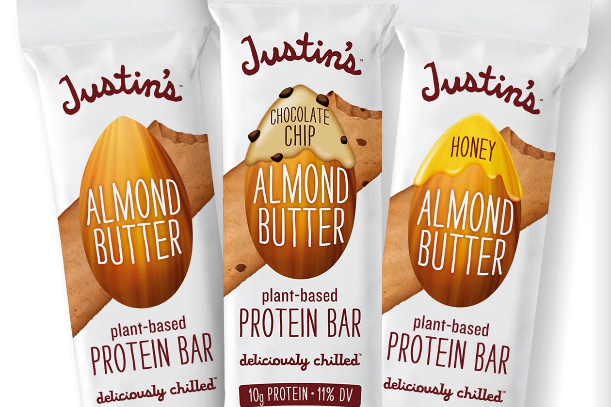 justins refrigerated protein bar