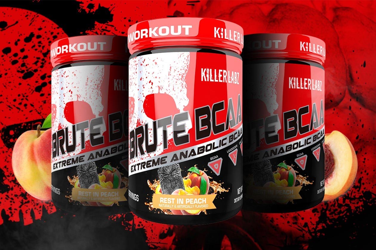 killer labz rest in peach brute bcaa