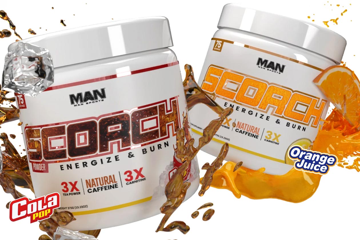 man sports limited edition scorch flavors
