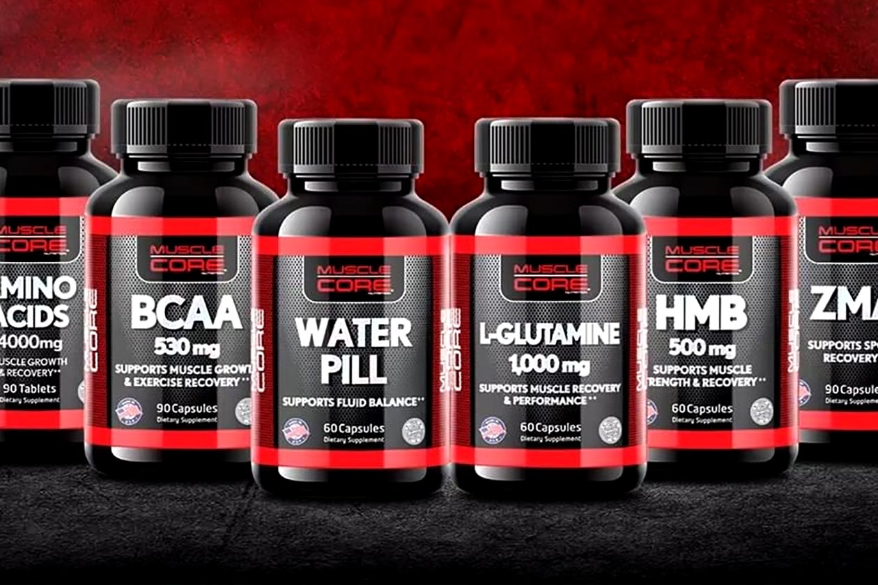 muscle core nutrition six products for september