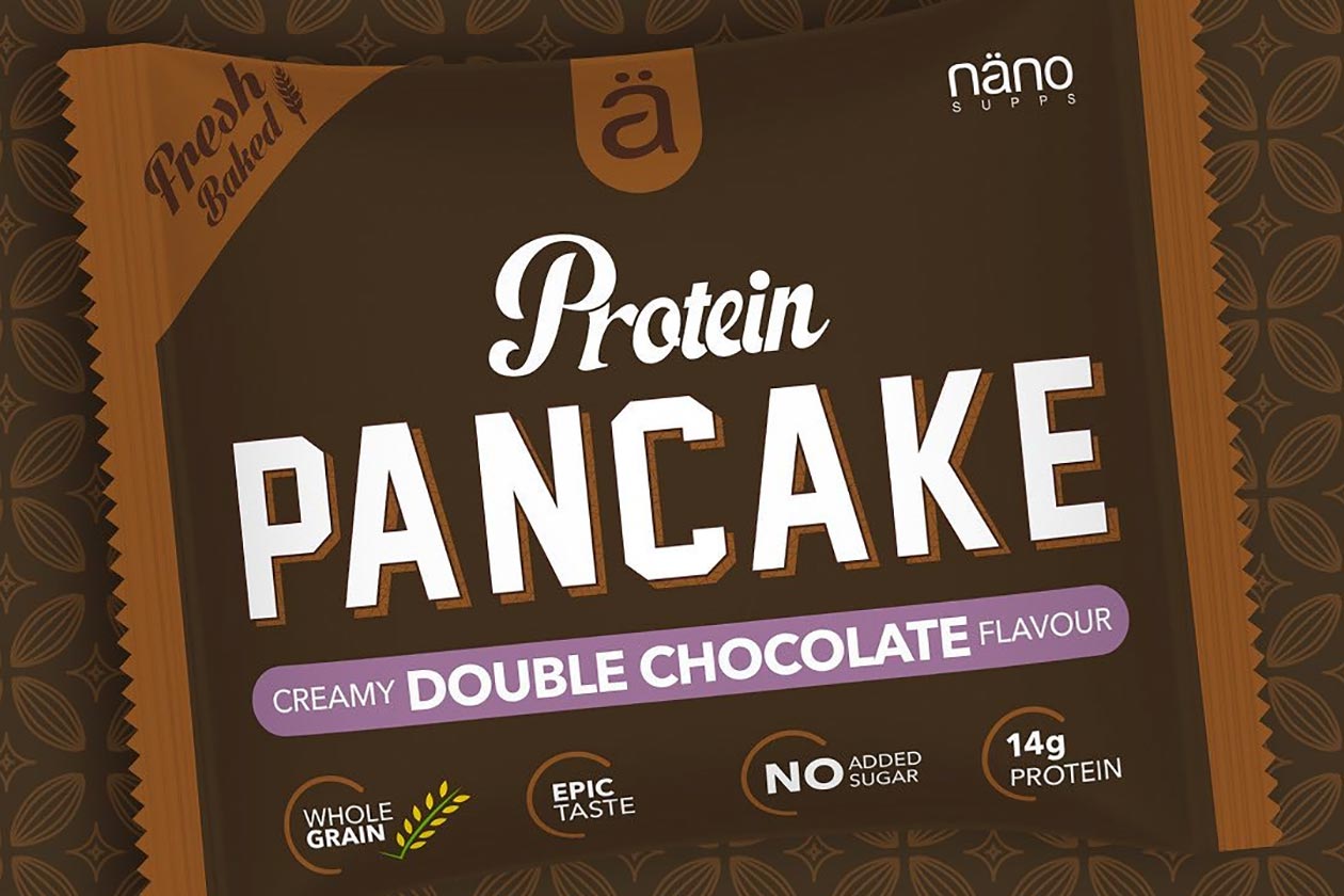 nano supps double chocolate protein pancake