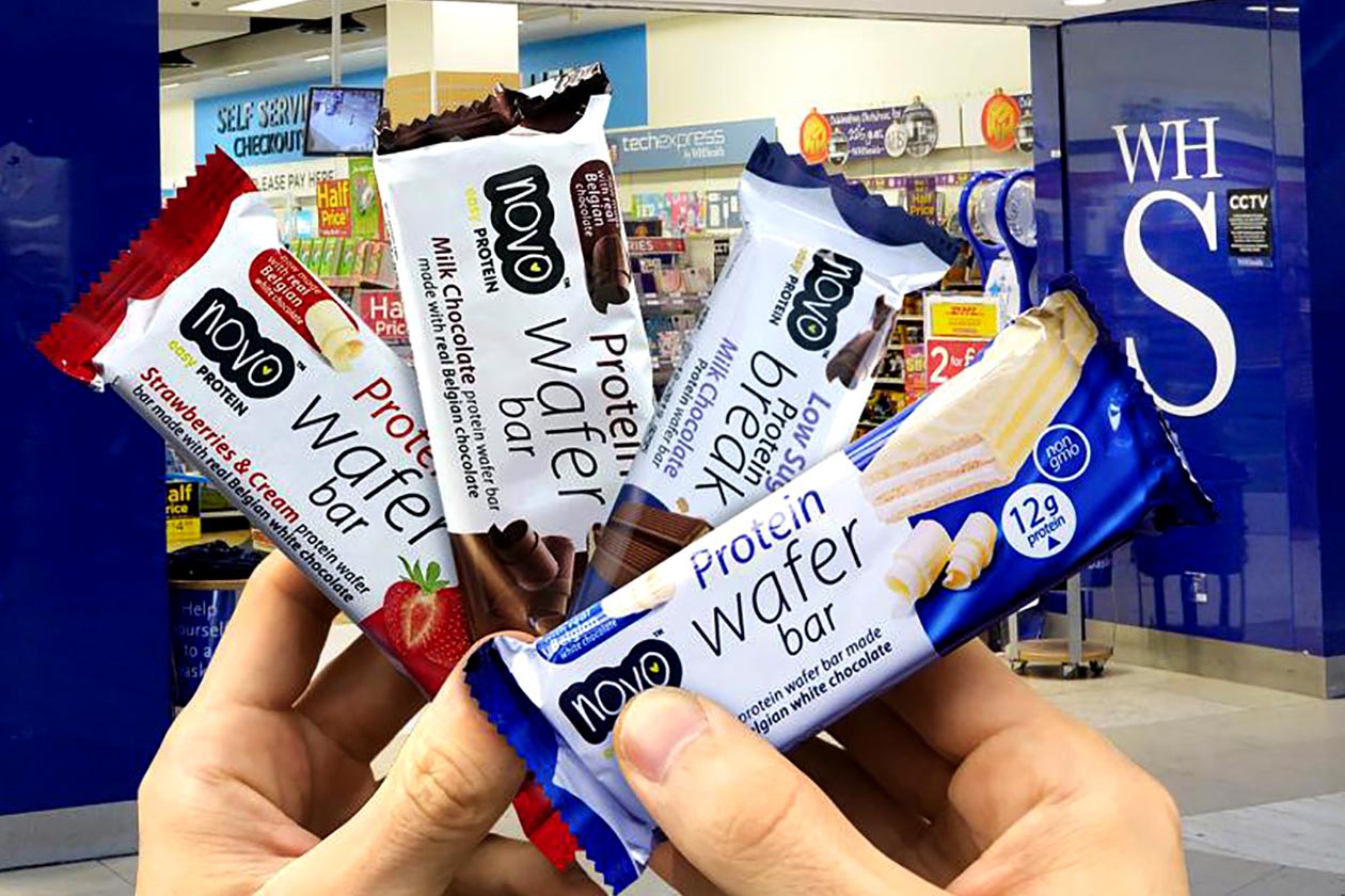 novo nutrition whsmith protein wafer promotion