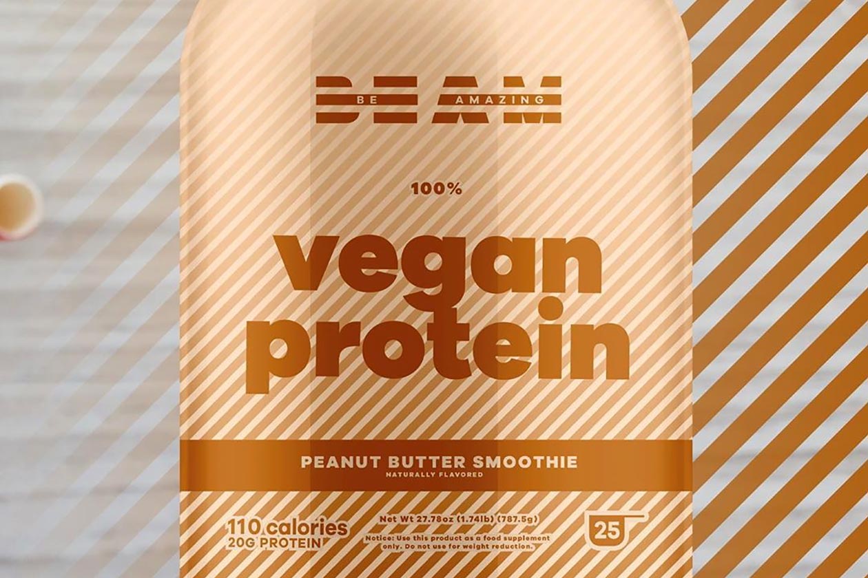 peanut butter smoothie beam vegan