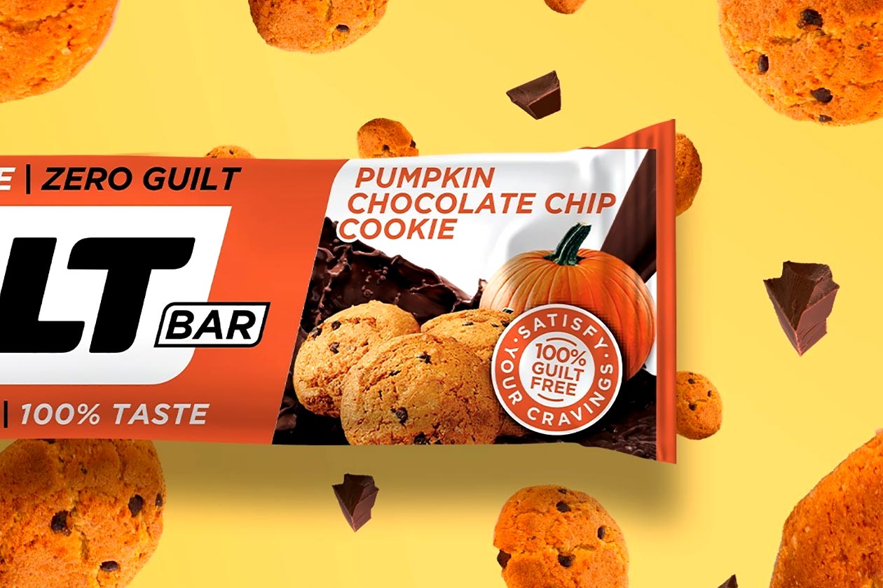 pumpkin chocolate chip cookie built bar