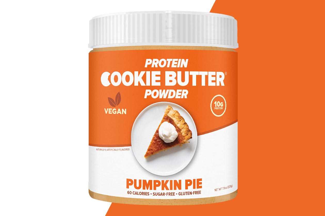 pumpkin pie protein cookie butter powder
