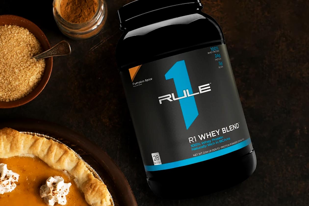 rule one pumpkin spice r1 whey