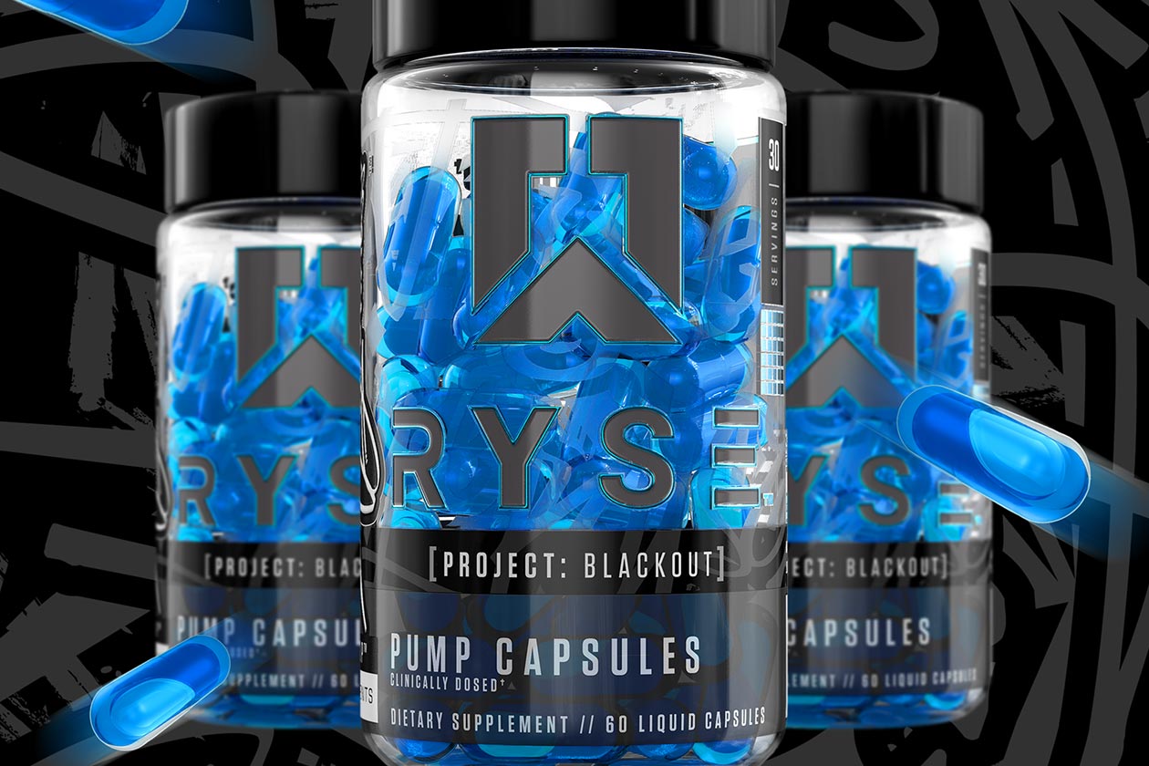 ryse blackout pump capsules