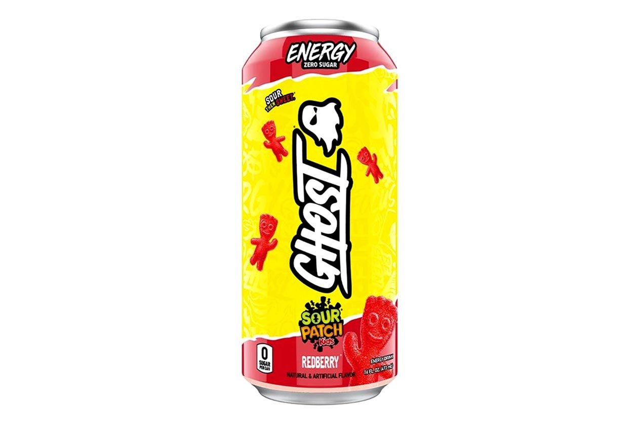 Sour Patch Kids Redberry announced as the fourth flavor of Ghost Energy