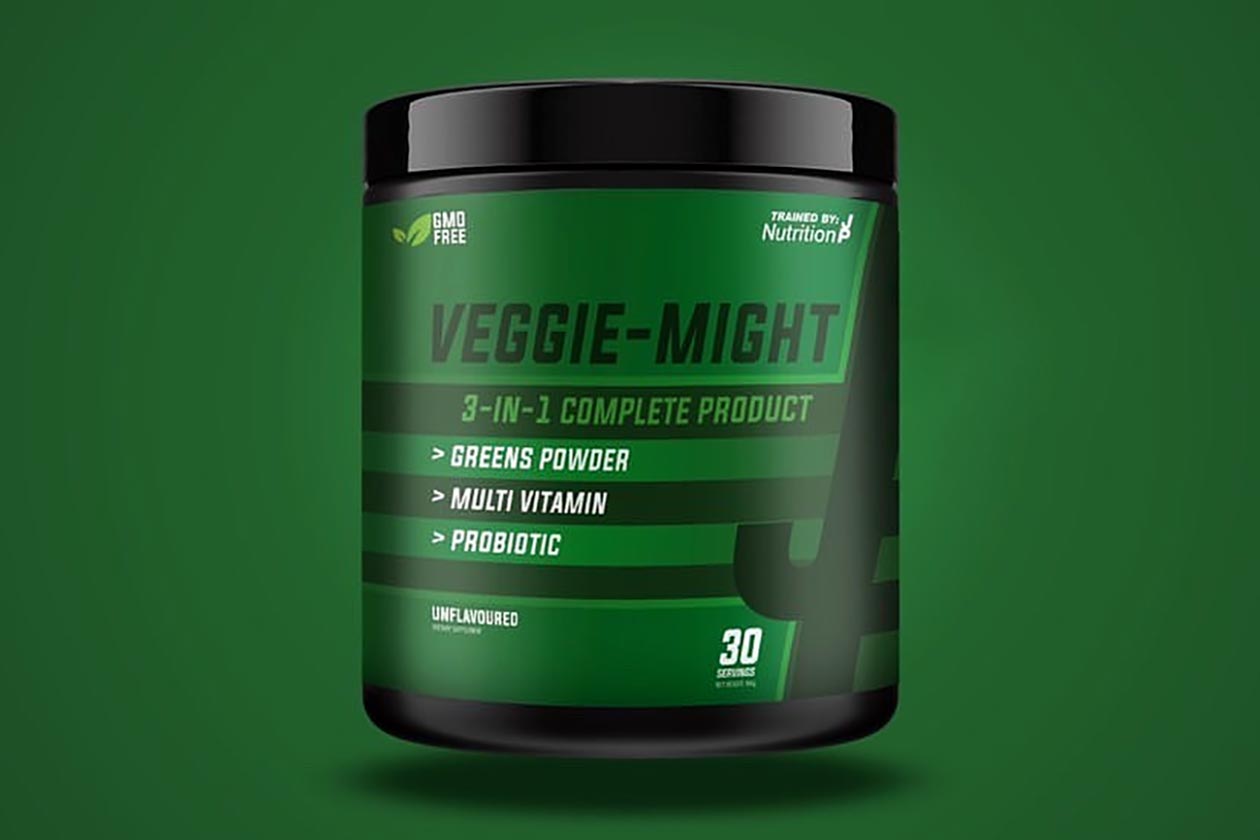 trained by jp nutrition veggie-might