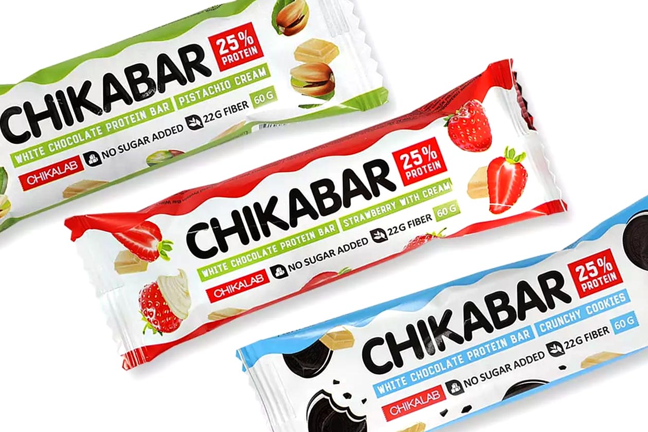 white chocolate chikabar flavors