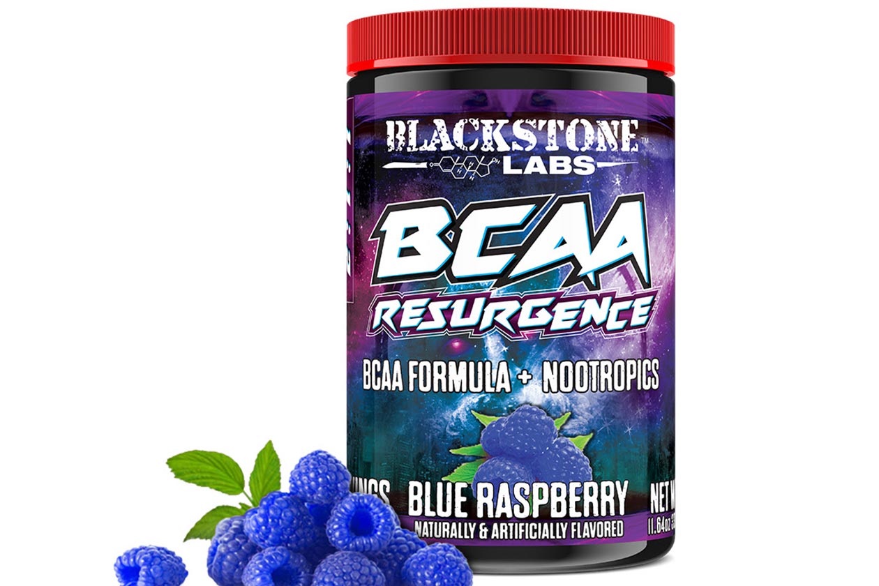 blackstone labs blue raspberry bcaa resurgence
