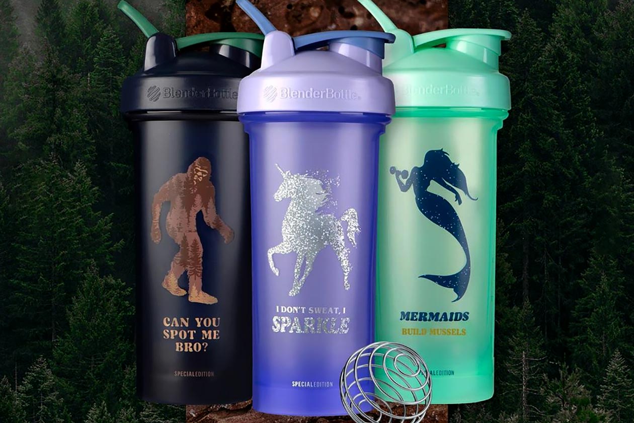 BlenderBottle puts together a special edition magical creature shaker set