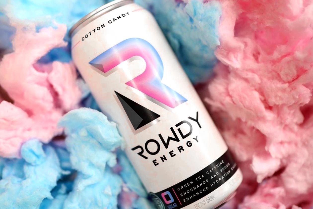 cotton candy rowdy energy drink