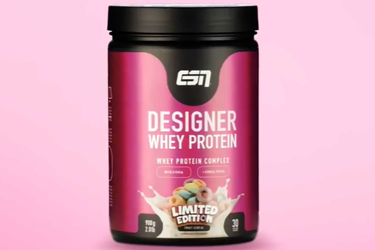 esn fruit cereal designer whey