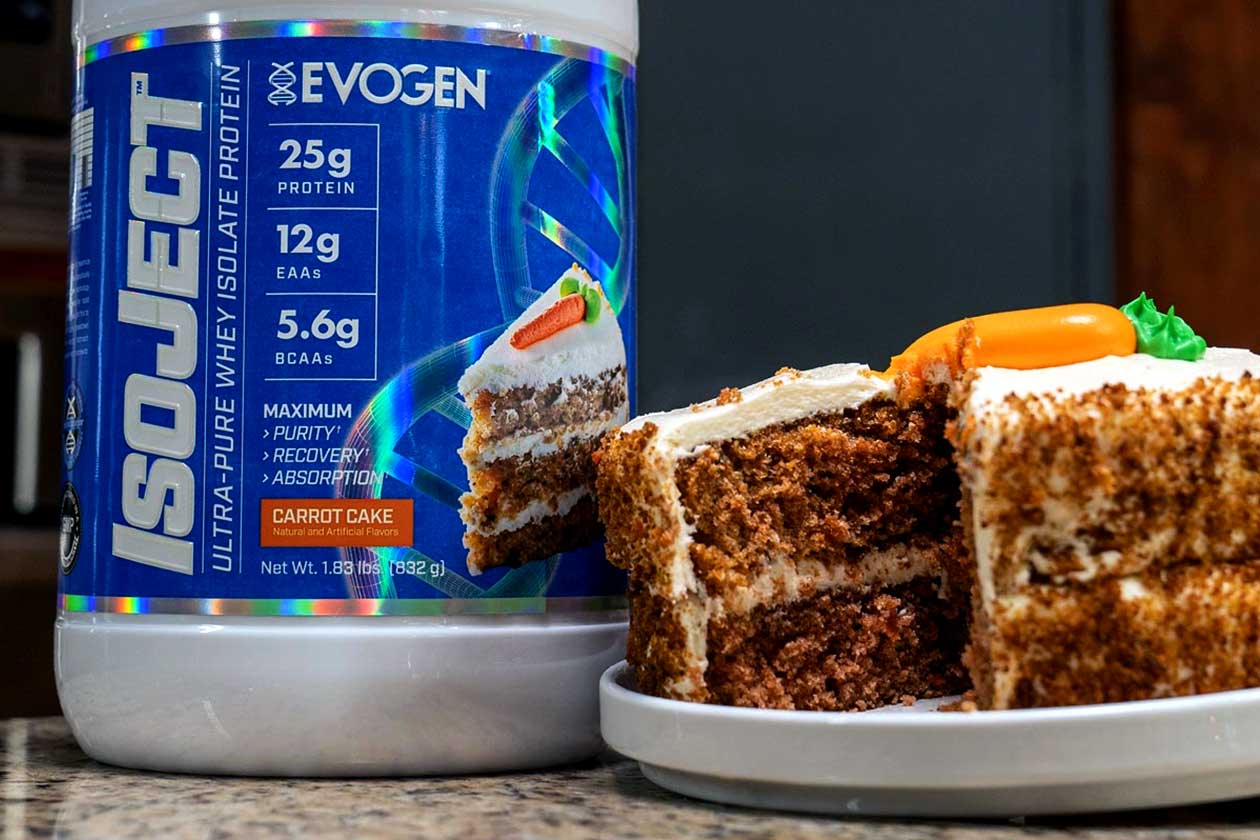 evogen carrot cake isoject