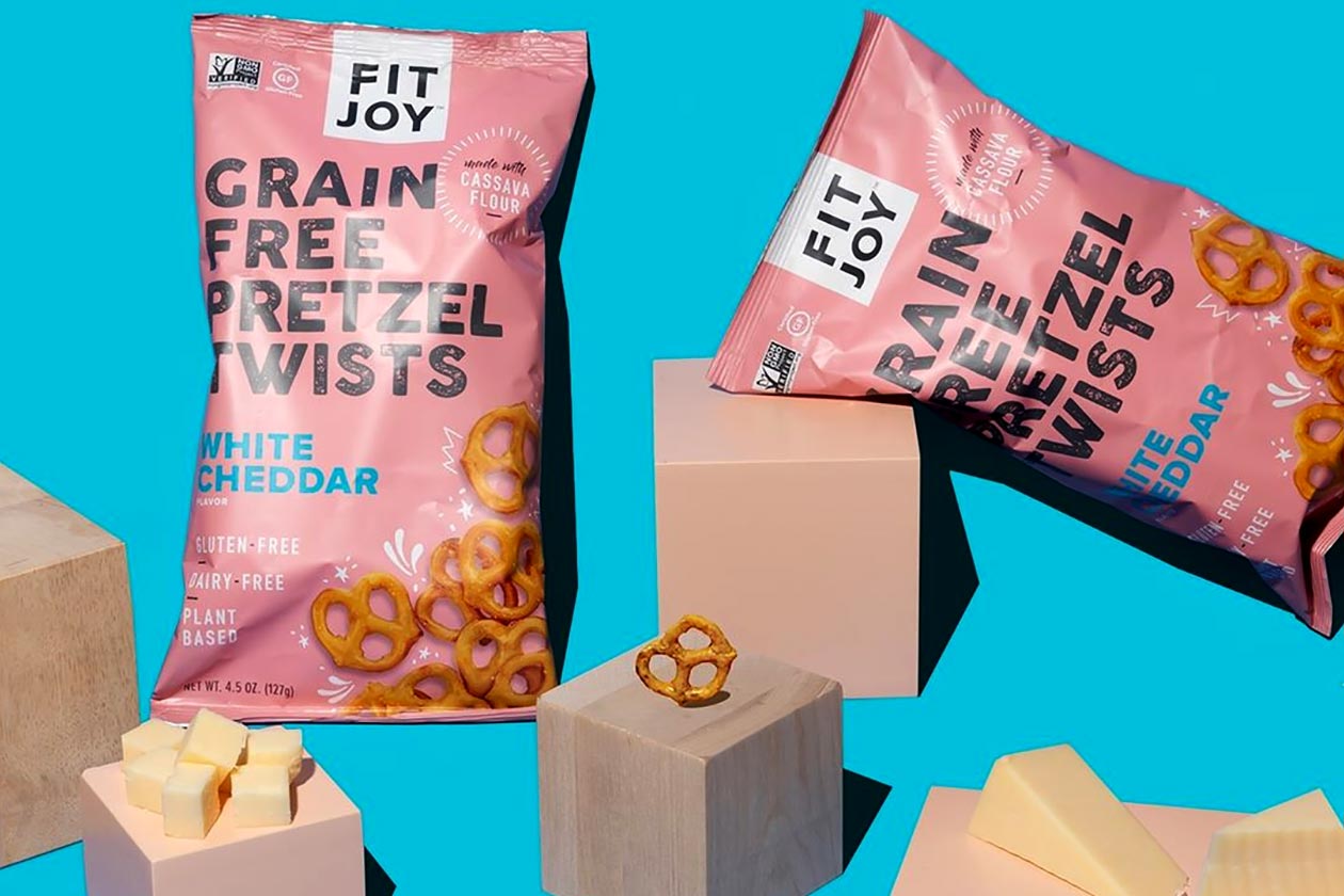 fitjoy white cheddar grain free pretzels