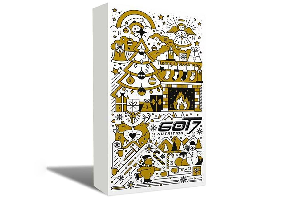 Got7 Nutrition advent calendars for 2020 includes a Flavor Drops edition