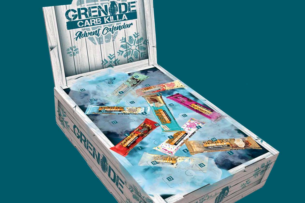 grenade carb killa advent calendar 2020 edition