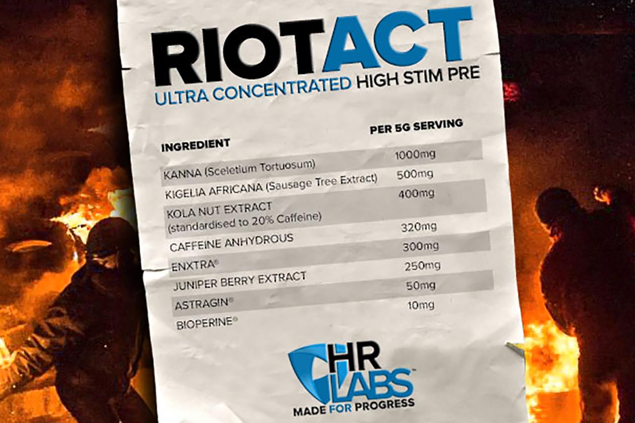 hr labs riot act