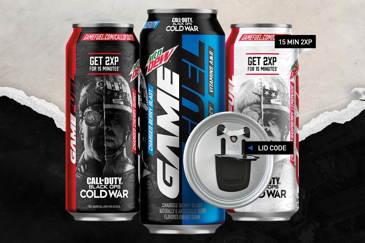 mtn dew game fuel call of duty black ops cold war